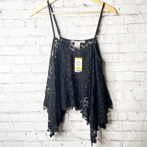 American Rag Tops - American Rag | NWT Classic Black Lace Crop Top
